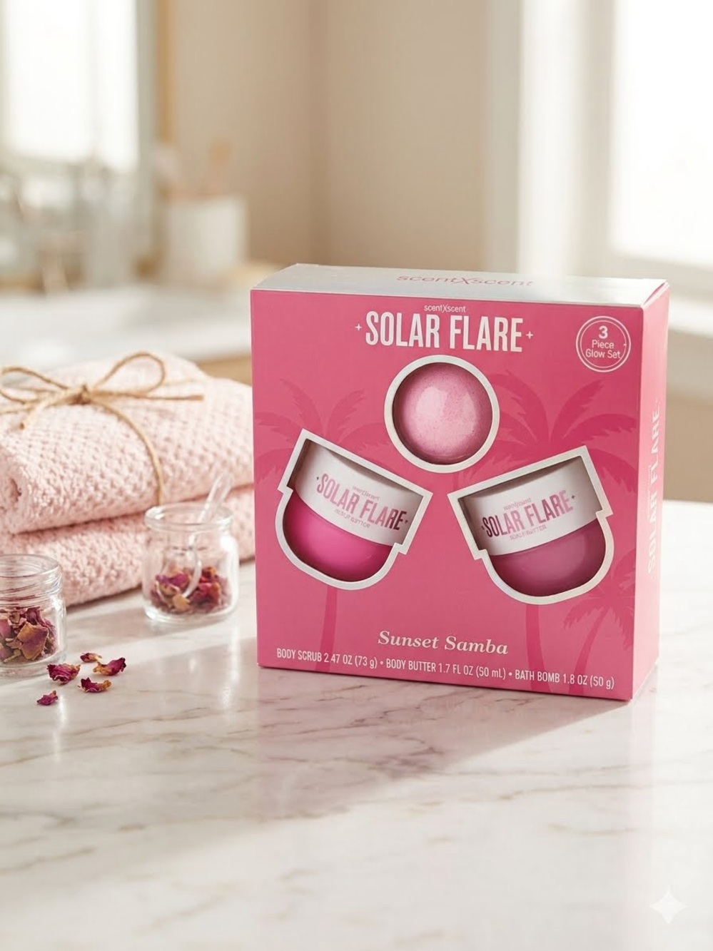 Solar Flare Sunset Samba Bath & Body Gift Set